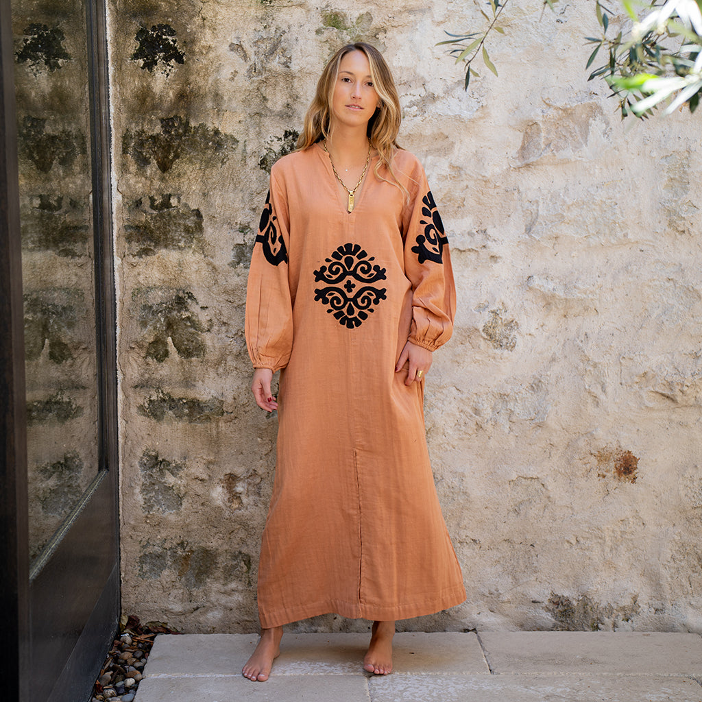 Vestido Paula Teja