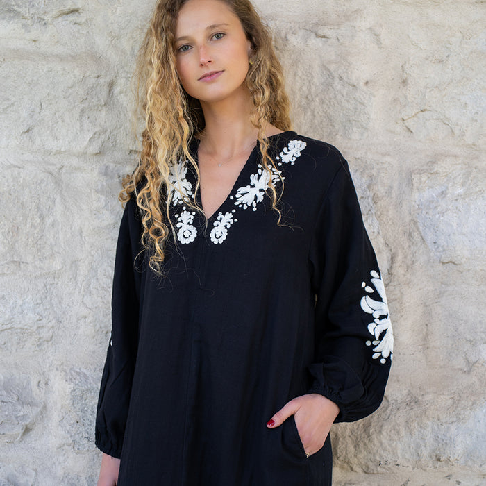 Vestido Paula Negro