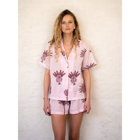 Pijama Palmera Rosado