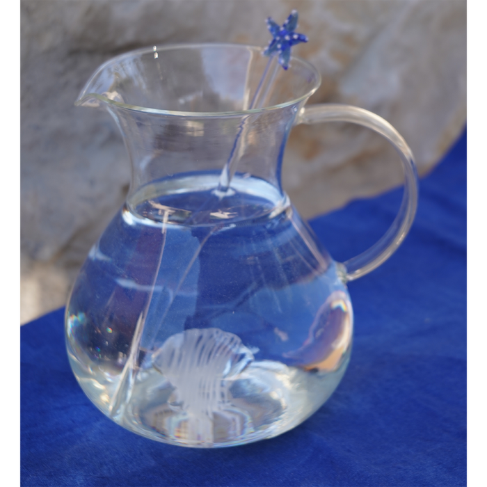 Jarro De Vidrio Estrella de Mar