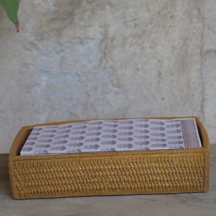Servilletero Resina Rectangular