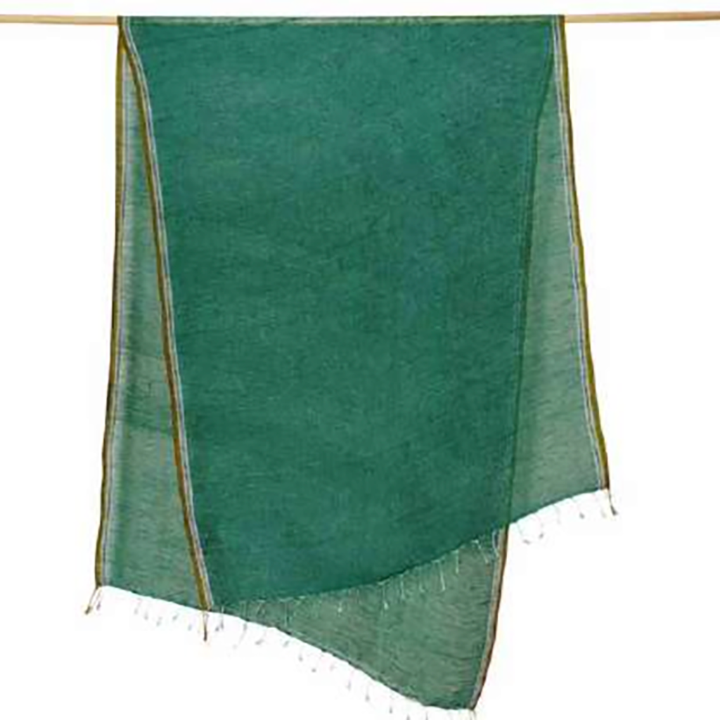 Foulard Épice Lino Deep Sea