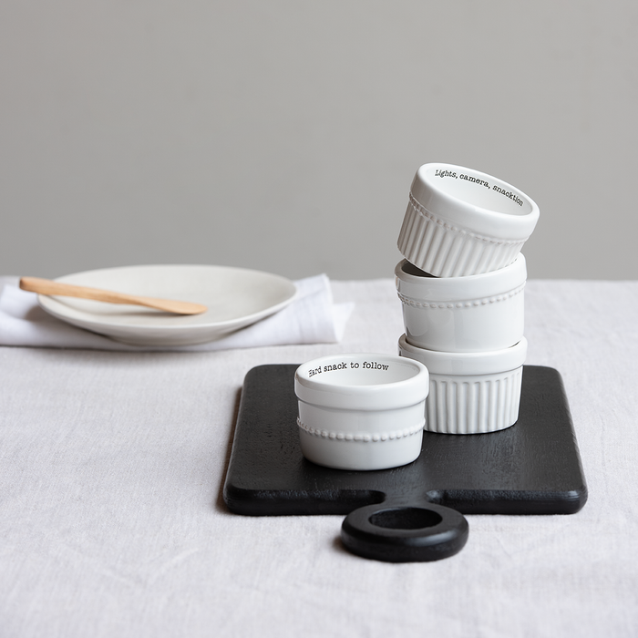 Pocillos Ramekin Blancos