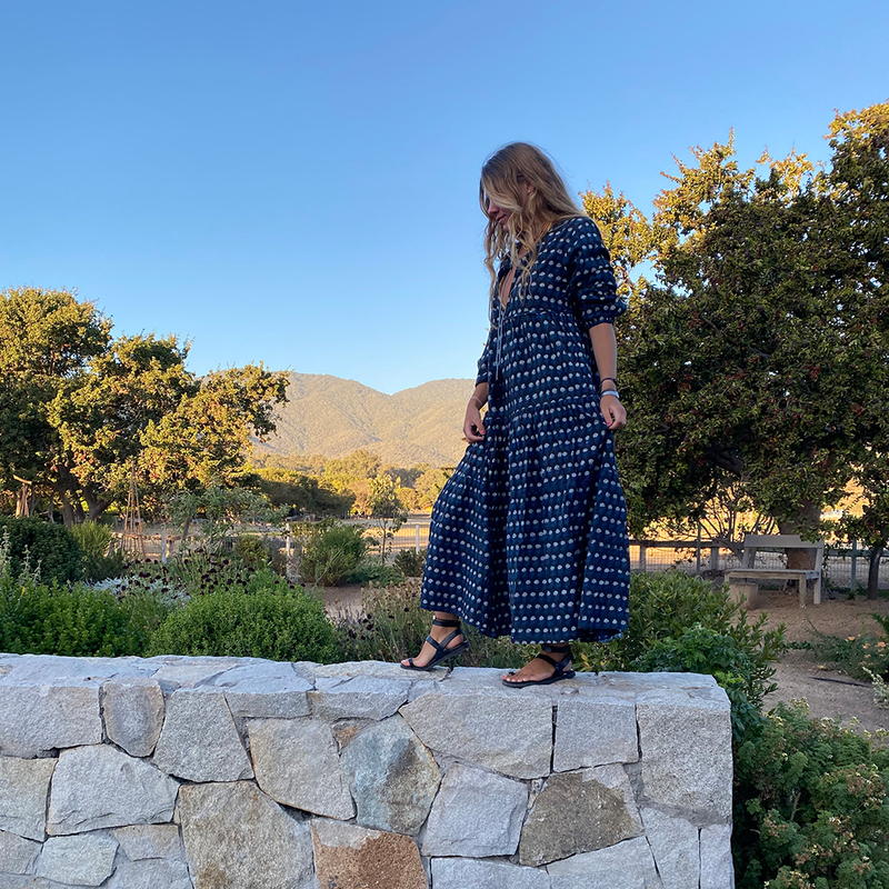 Vestido Largo PomPom