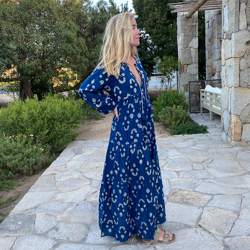 Vestido Largo PomPom