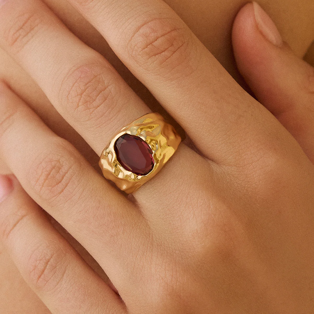 Anillo Carmen Rosewood