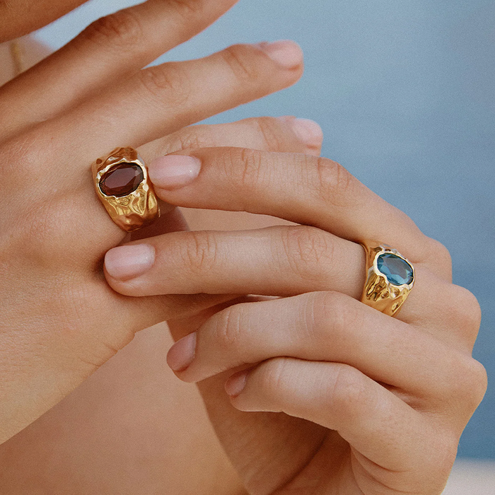 Anillo Carmen Rosewood