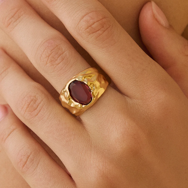 Anillo Carmen Rosewood