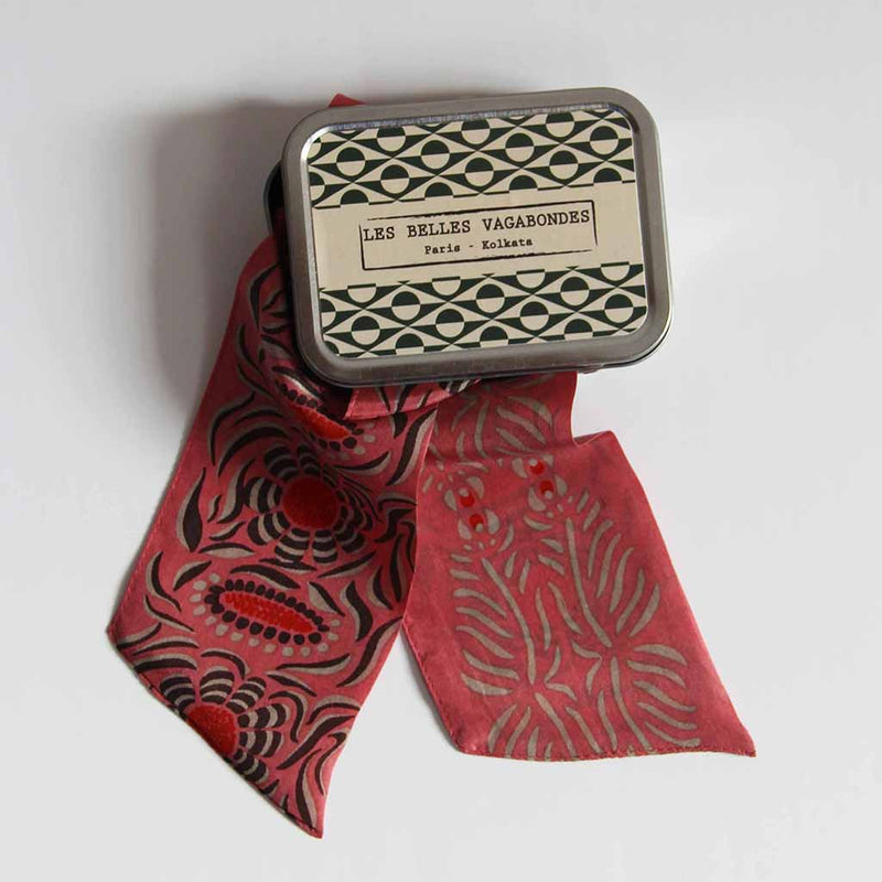 Bandana Camelia Rosada