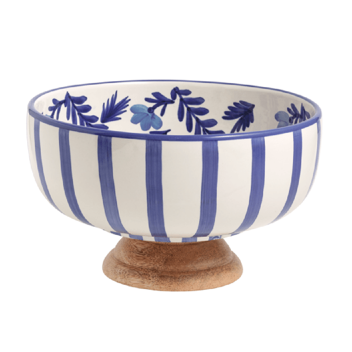 Bowl Pedestal Azul