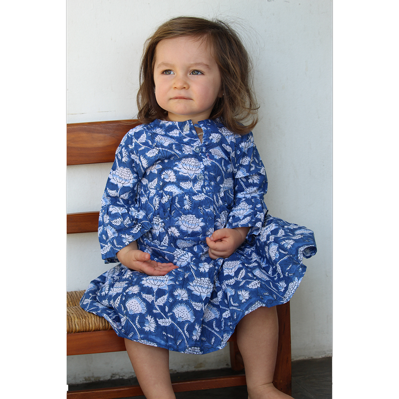 Vestido Laura Azul