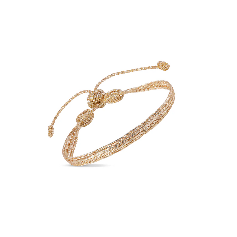 Pulseras Macramé Gold