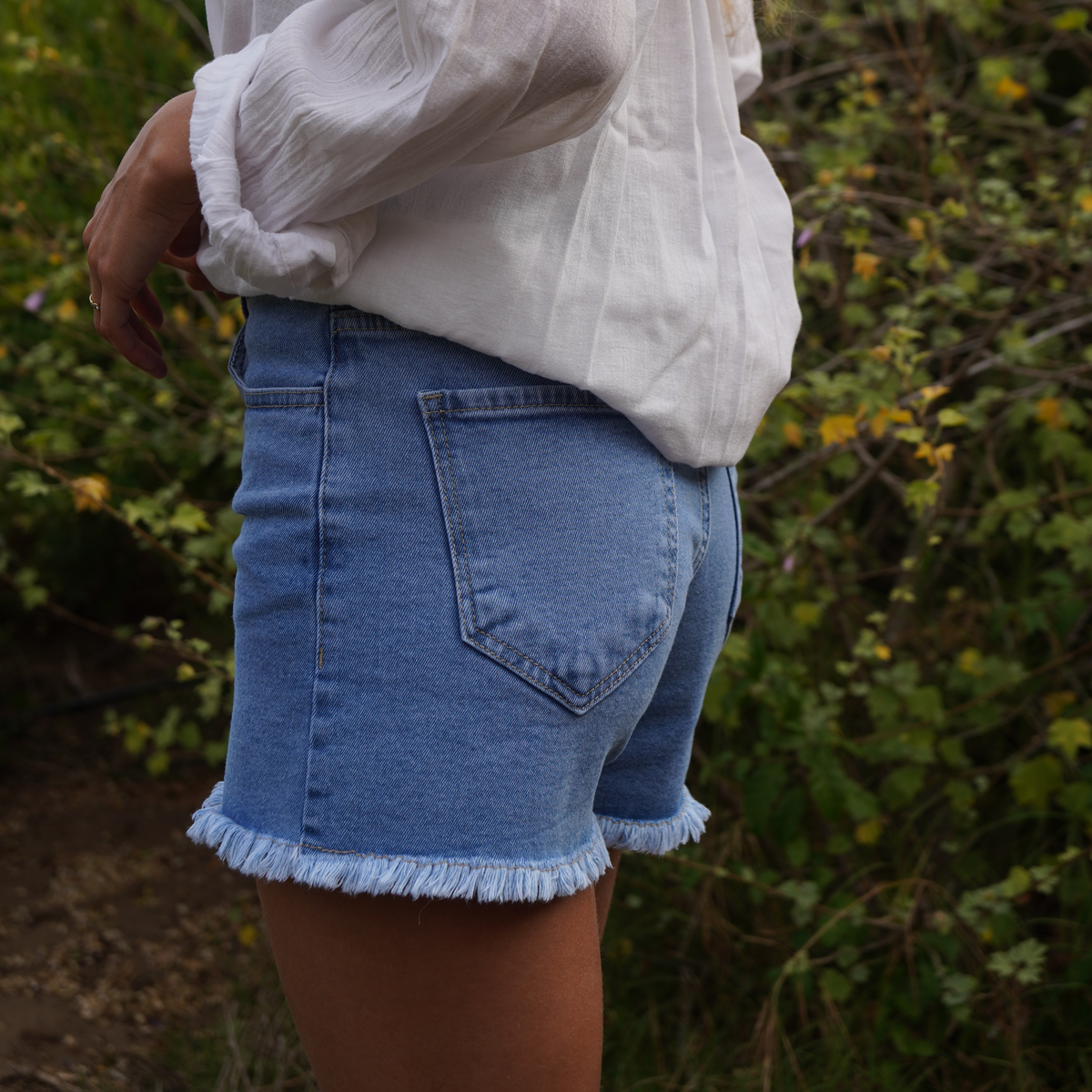 Short Denim Azul