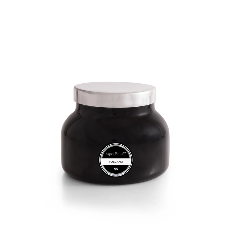 Vela Curio Volcano Jar Black