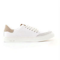 Zapatilla MU Beige con Chocolate